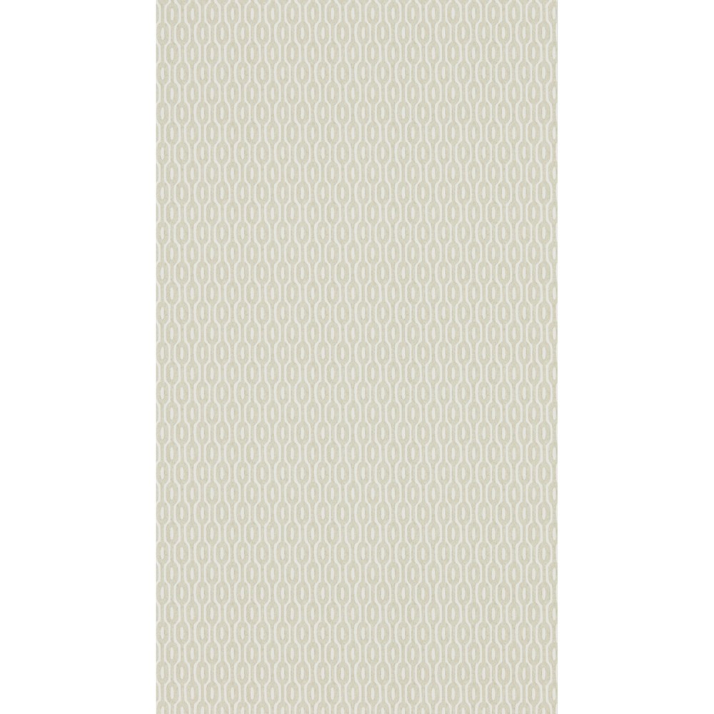 Hemp Geometric Wallpaper 216369 by Sanderson in Linen Beige